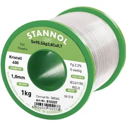 Stannol Lötzinn, bleifrei Spule Flowti (Lötzinn), Lötgerät Zubehör, Grau