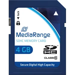 MR 961 - SDHC-Speicherkarte 4GB, MediaRange Class 10