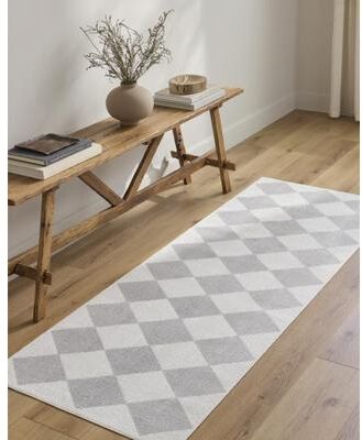 Livabliss Lillian Modern & Contemporary Checkered Indoor/Outdoor Area Rug