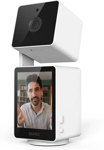 INF 4MP Zwei-Wege-Videoanruf IP-Kamera mit 3,2-Zoll-Bildschirm, Bewegungserkennung & Babyweinen Erkennung