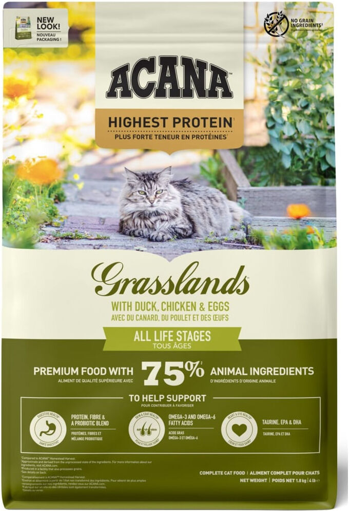 Acana Cat Grasslands KIT RISPARMIO 2X1.8KG