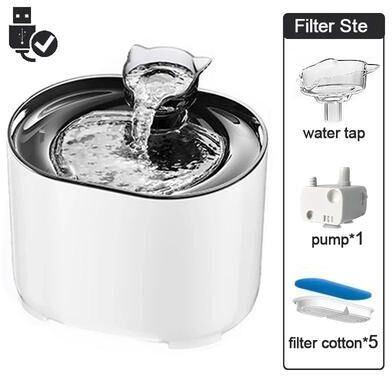 Inspire Essentials FreshFlow Automatic Cat Water Fountain 12