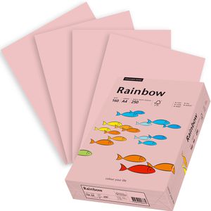 Papyrus Kopierpapier Rainbow 88042527, A4, 160 g/qm, hellrosa, 250 Blatt