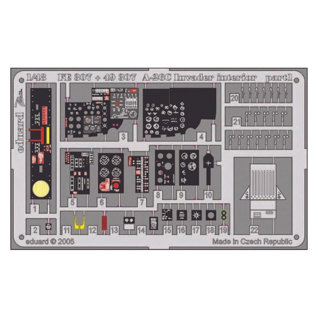 Eduard A-26C Invader interior FE307 (FE307)