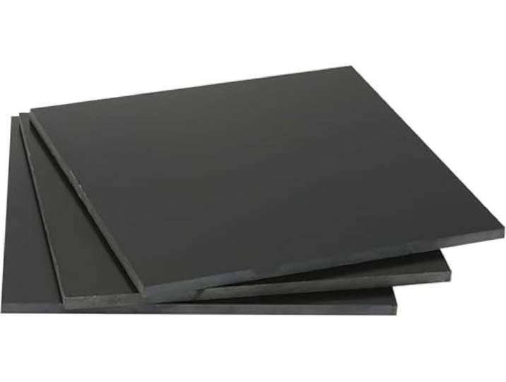 400 x mm schwarze Bakelit-Phenol-Laminatharzplatte for elektrische und elektronische Armaturen, Heimwerkerarbeiten(25mm)