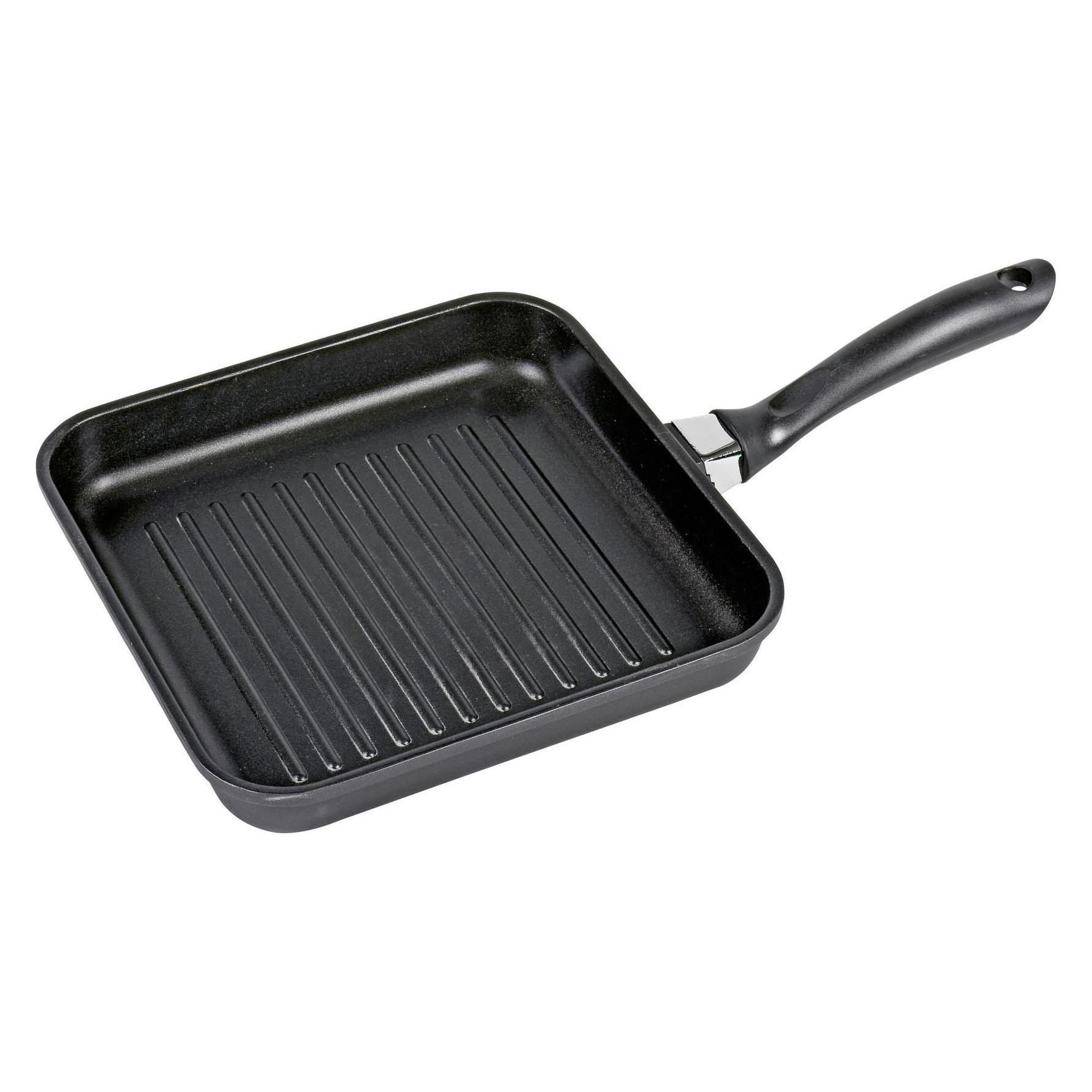 Krüger Grillpfanne Leipzig 28x28cm Aluguss (Grillpfanne, Aluminiumguss) (2227)