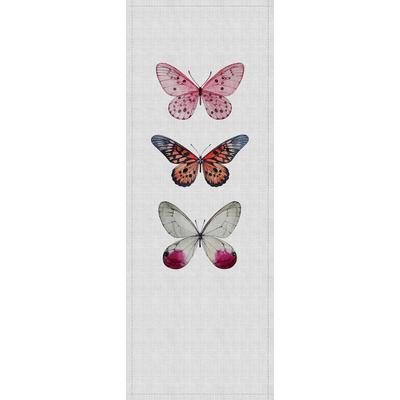 Fototapete LIVING WALLS "Walls by Patel Buzz Panels 1", grau, B:1m L:2,7m, Vlies, Tapeten, Vlies, Wand, Schräge