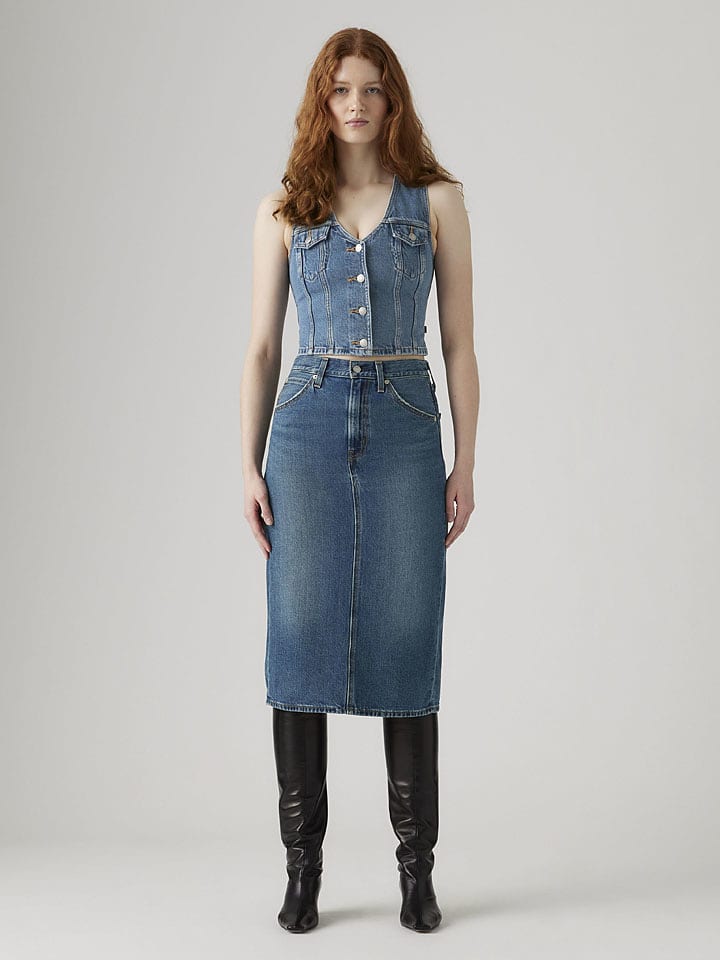 Levi's Jeansrock in Blau - W28