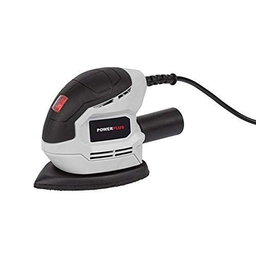 Powerplus elektrische handpalmschuurmachine POWC40200 - 130 W - Multischuurmachine met stofzuigeraansluiting