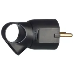 Legrand 050328 Stecker mit Abzug schwarz 50328