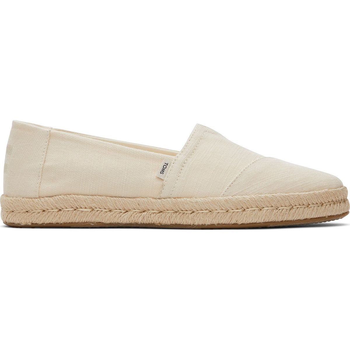 Toms Alpargata Rope 2.0 natural recycled cotton slubby 37.5 10020695-37.5