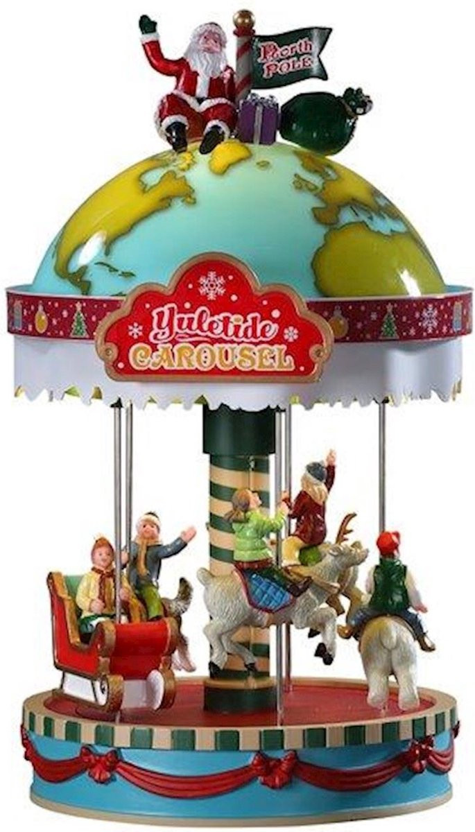 Lemax Yuletide Carousel Kerstdecor voor op tafel