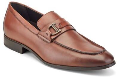 Rockport Carlo (Men's) Dress Shoes in Dark Natural, Size 12 M, Leather