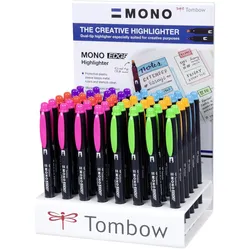 Tombow, Marker, Mono Edge Textmarker (48x)