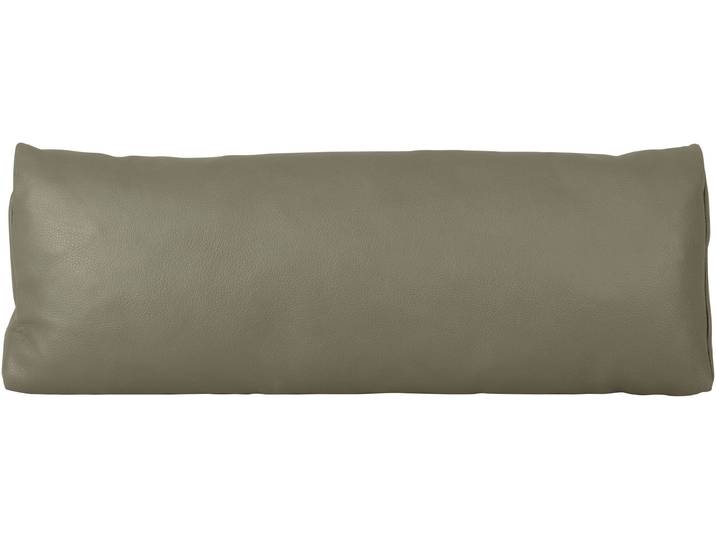 Dekokissen DIE PLANBAR PN-EM23050 Nierenkissen Hochwertiges Glattleder, (B/T/H): 70/13/25cm , torro olive, unifarben, B:70cm H:13cm L:25cm, Leder, Dekokissen_Sitzkissen_Kissenhüllen, Dekokissen, Passend abgestimmt auf die Sofas von Die PlanBar