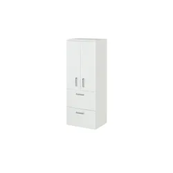Midischrank   ¦ weiß ¦ Maße (cm): B: 50 H: 130 T: 39.0
