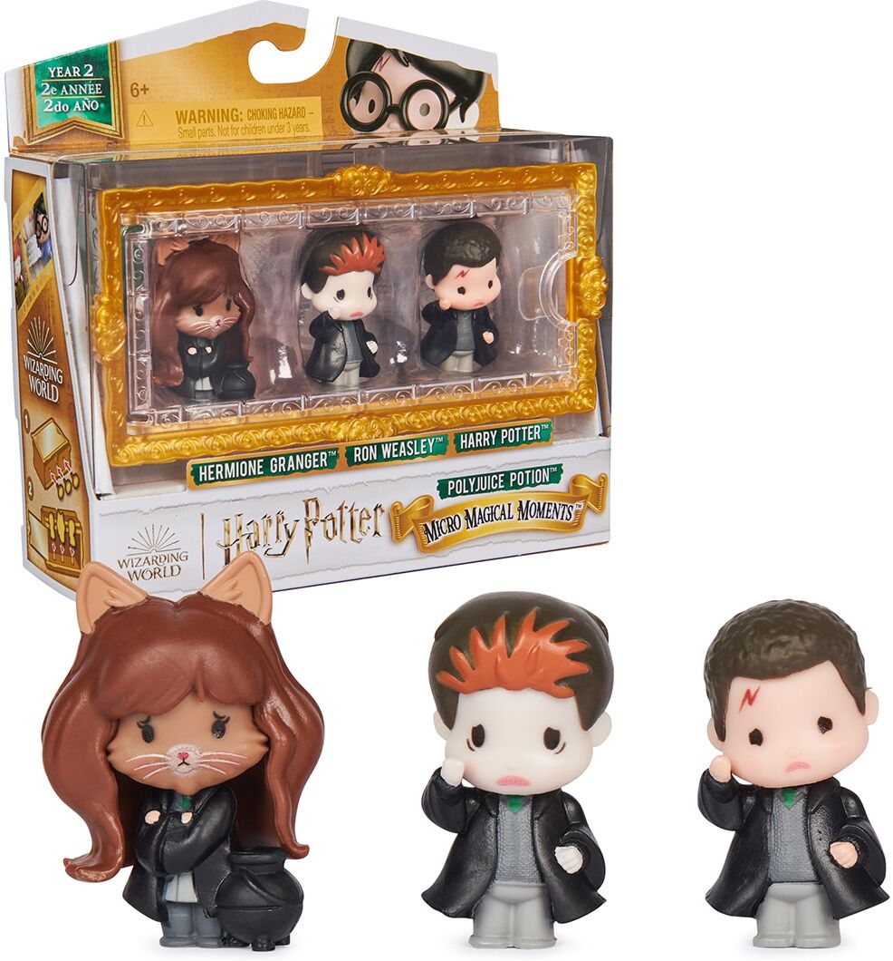 Wizarding World Pack minifiguras Harry, Ron y Hedwig .
