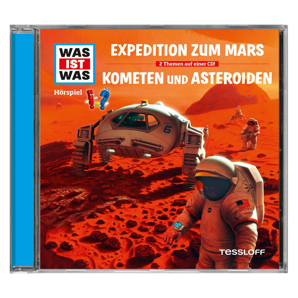 Universal Folge 58: Expedition z. Mars/ Kometen & Asteroiden (Anna Carlsson, Crock Krumbiegel, Dr. Manfred Baur, Günther Illi, Sebastian Hassler, Deutsch) (886433-6)