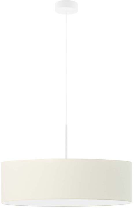17 Stories Aubrionna 4 - Light Drum Pendant Ecru/White