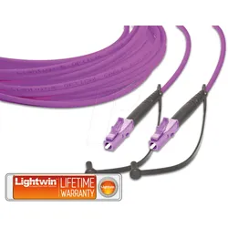 LSP-50 LC-LC3OM4 - Simplex LWL Patchkabel, MM OM4, LC - LC, 3 m
