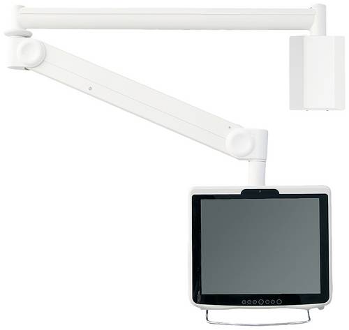 Neomounts FPMA-HAW100HC Medical Monitor-Wandhalterung 1 Display(s) 25,4cm (10 ) - 76,2cm (30 ) Weiß Höhenverstellbar, Neigbar