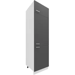 VCM, Regal, Küchenschrank Breite 60 cm Hochschrank Küche Küchenmöbel Esilo (60 x 57 x 207 cm)