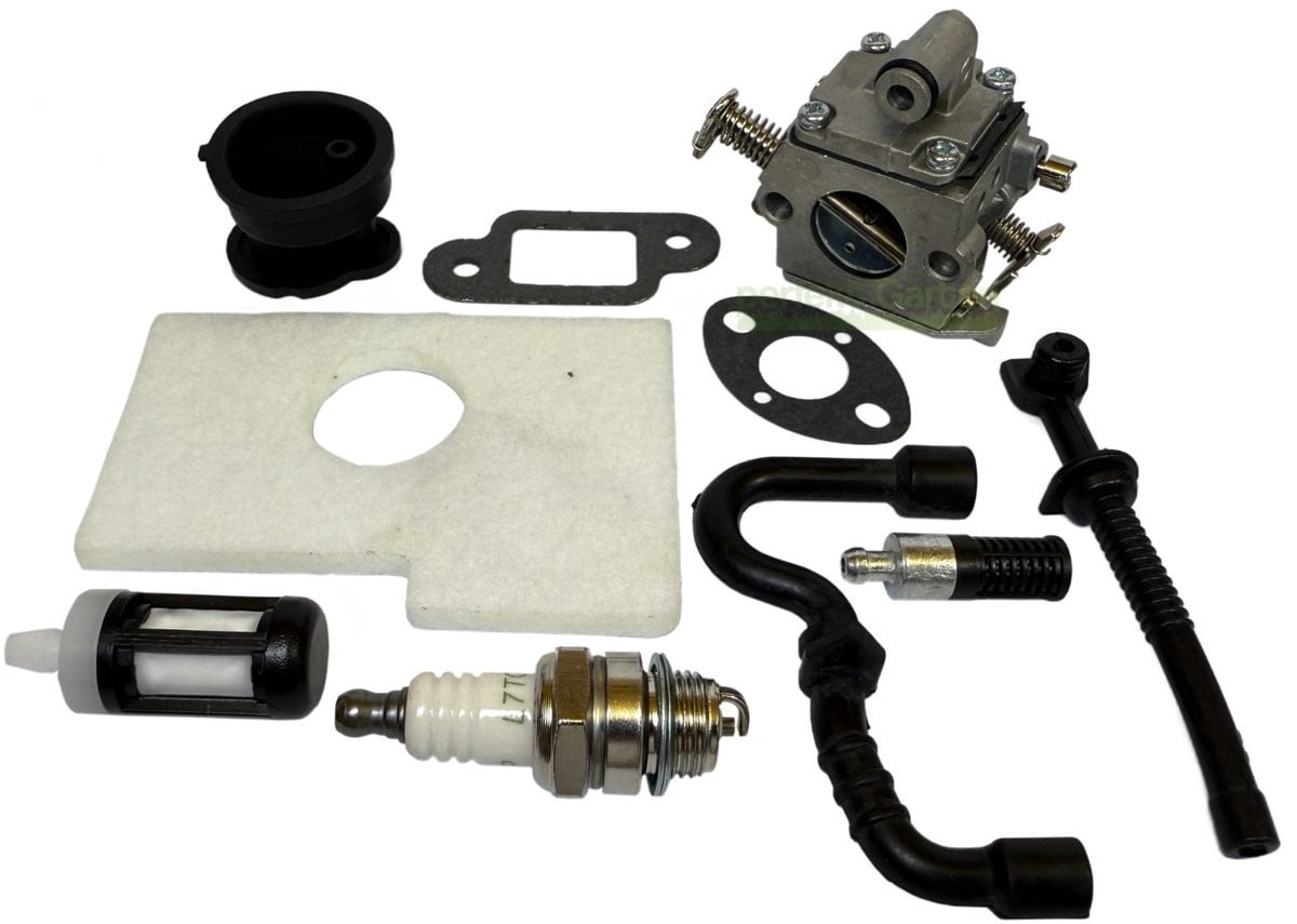 Carburateurset voor Stihl 017 018 kettingzaag 11301200603 / 11301240800 / 00003503500