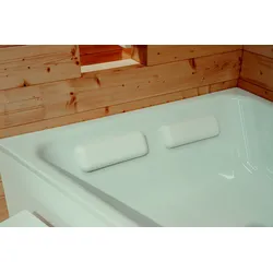 BetteRelax Wannenkissen / Nackenkissen Relax, 2 Stück, B57-0210, Farbe: Weiß