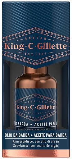 KING C GILLETTE Aceite Para Barba