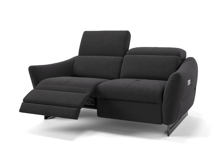 2-Sitzer Stoff Sofa MODENA mit FUNKTION