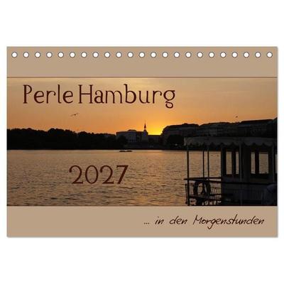 Perle Hamburg (Tischkalender 2027 DIN A5 quer), CALVENDO Monatskalender