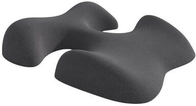 Inspired Deals Memory Foam Support Pillow Set For Bed & Relaxation dark Gray