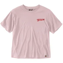 Carhartt, Arbeitsoberteil, Tencel Wimpel-T-Shirt NEUE ROSE (L)