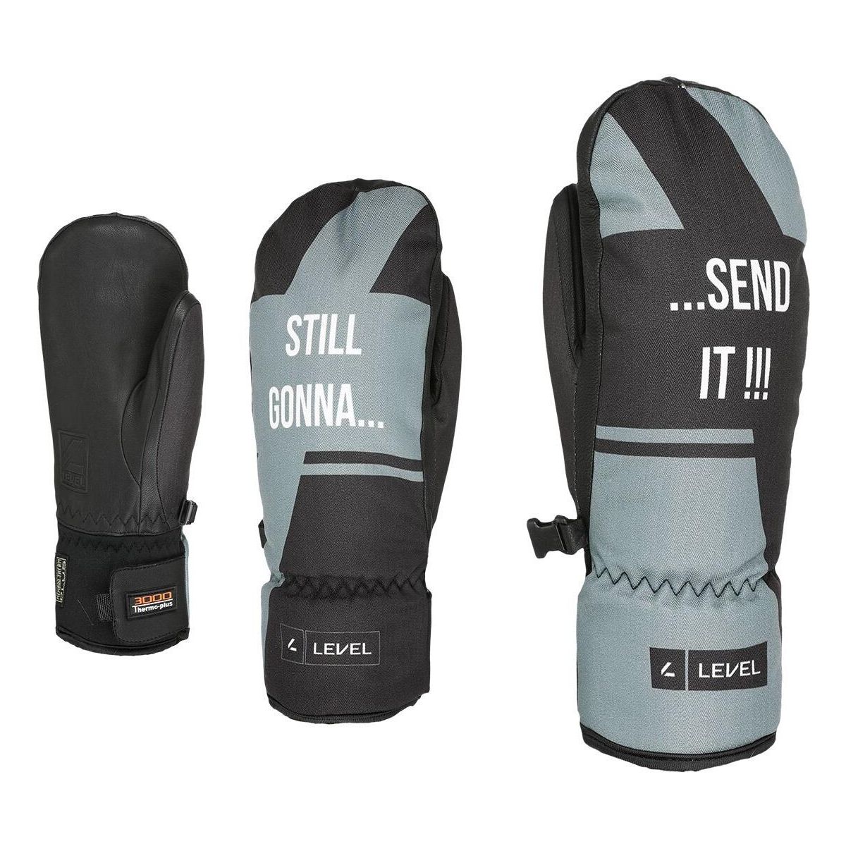 Level Vertigo Mitten Teen anthracite (15) 6 2375JM-15-6