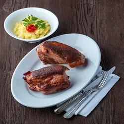 TANNENGLÜCK Gourmetschinken mit Pfefferkruste im Kochbeutel, vorgegart Inhalt 2x 500g