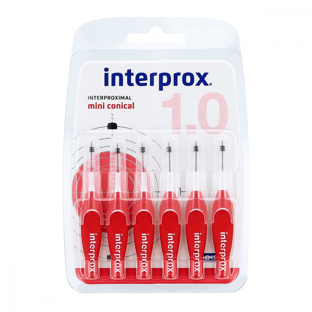 DENTAID GmbH Interprox reg miniconical rot Interdentalb.blis. 01621388