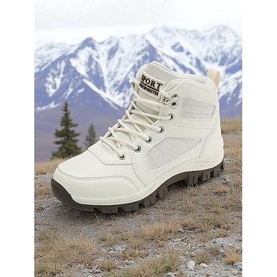Wasserdichte Wanderstiefel für Damen – strapazierfähige, rutschfeste Outdoor-Trekkingschuhe für Camping, Reisen und Bergpfade