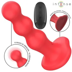 Intense, Vibrator, Cody Vibrator Mit Saugnã„Pfen, Rote Fernbedienung