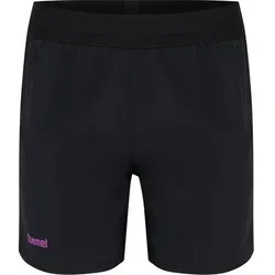 HUMMEL Damen Shorts hmlBLAZE 2.0 TRAINING SHORTS WO, Größe L in Schwarz Schwarz
