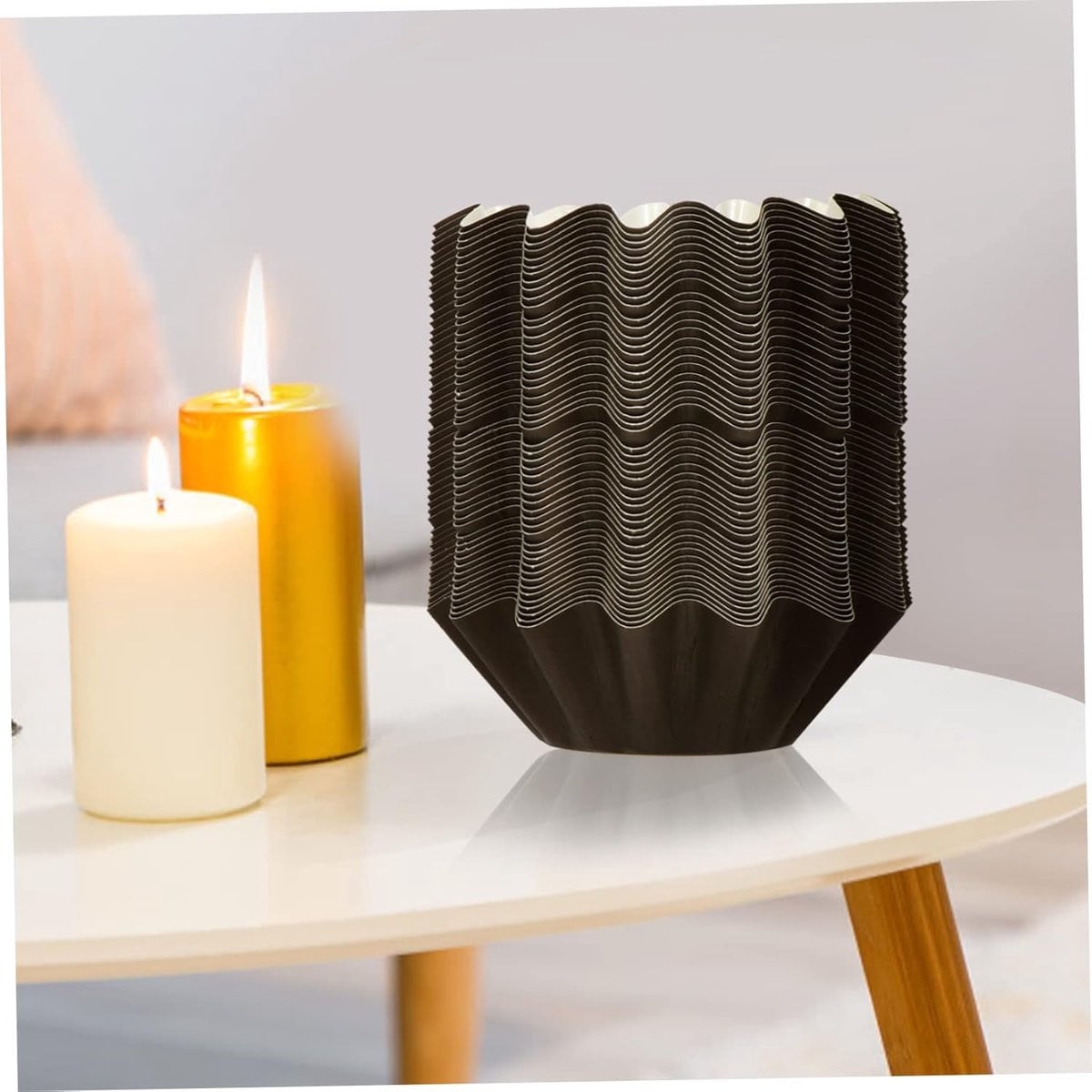 Wax Smelt Liners Aroma Kaarsen Bakjes Waterdicht PET-gecoat papier