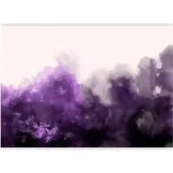 Artgeist, Tapete, Fototapete - Watercolour Variation - Violet (450 x 315 cm)
