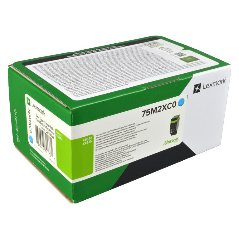 Lexmark Lxk CS632,CX635 Cyn Rtn 11.7K Crtg (C) (75M2XC0)