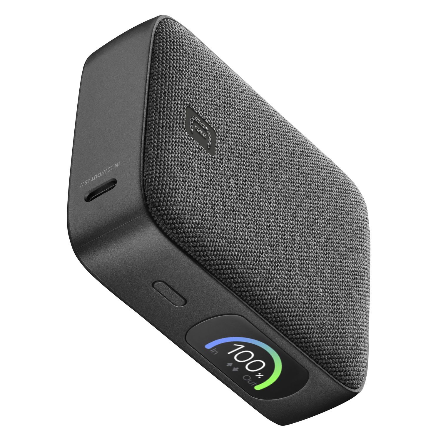 Cellular Line 10000 mAh Powerbank USB Typ-C PowerView IQ (Schwarz) PBTFT10000K