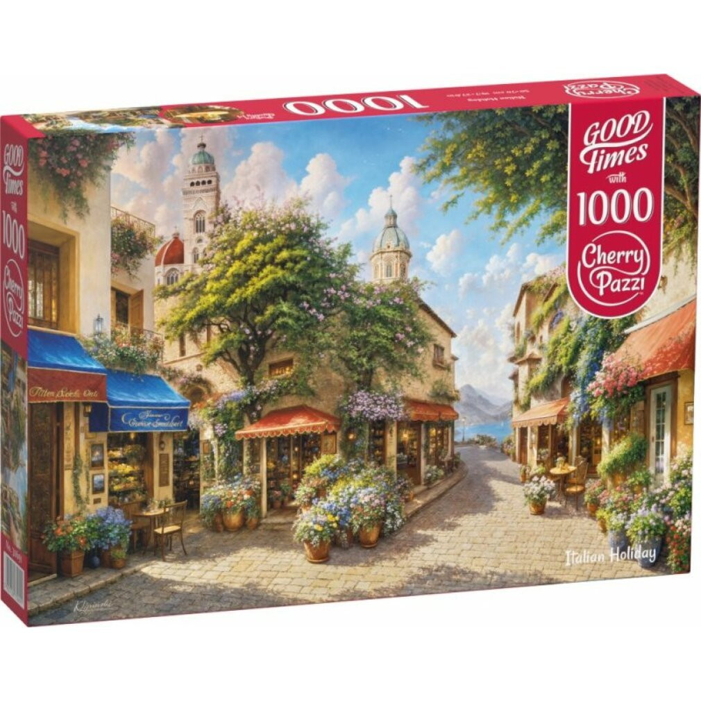 CherryPazzi Puzzel Italiaanse vakantie 1000 stukjes