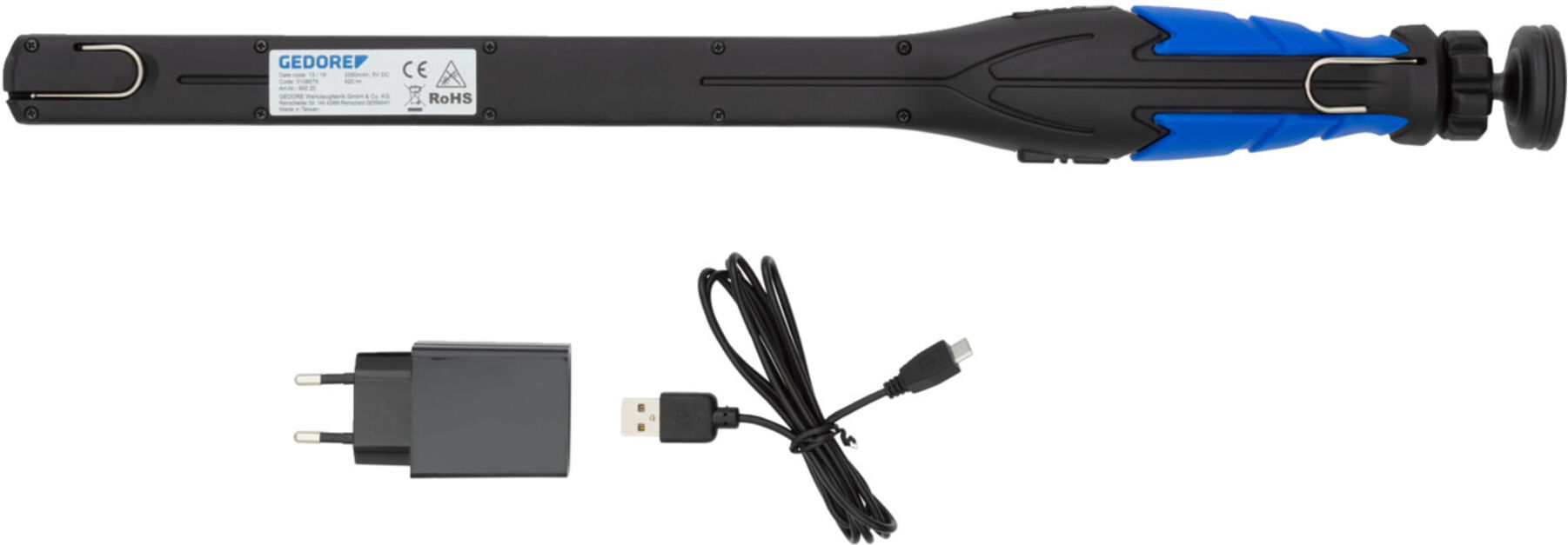 Gedore 900 20 Lampe LED Li-MH, USB-Ladeanschluss (3108678)