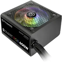 Thermaltake Smart RGB (600 W), PC Netzteil, Schwarz