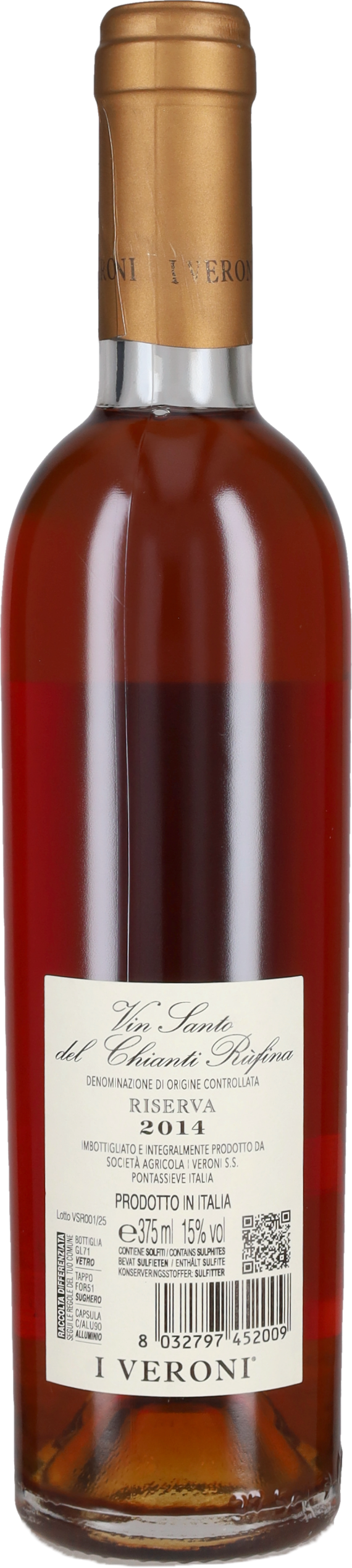 Vin Santo del Chianti Riserva I Veroni 2014