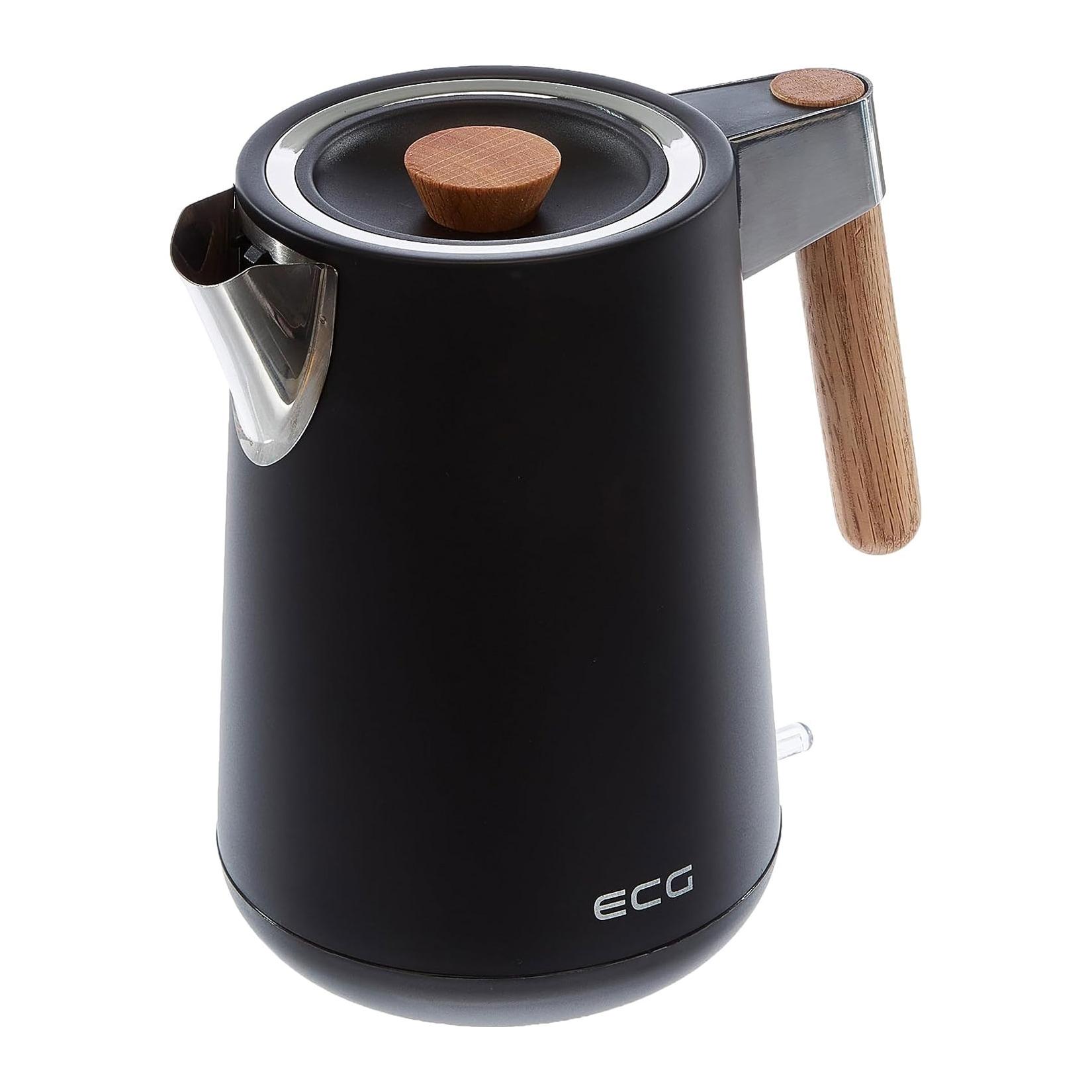 ECG Wasserkocher RK 1768 Strix Timber Black