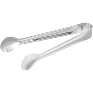 Hendi Zuckerzange 523629, Zangenende löffelförmig, Edelstahl, silber, 16 cm, 2 Stück
