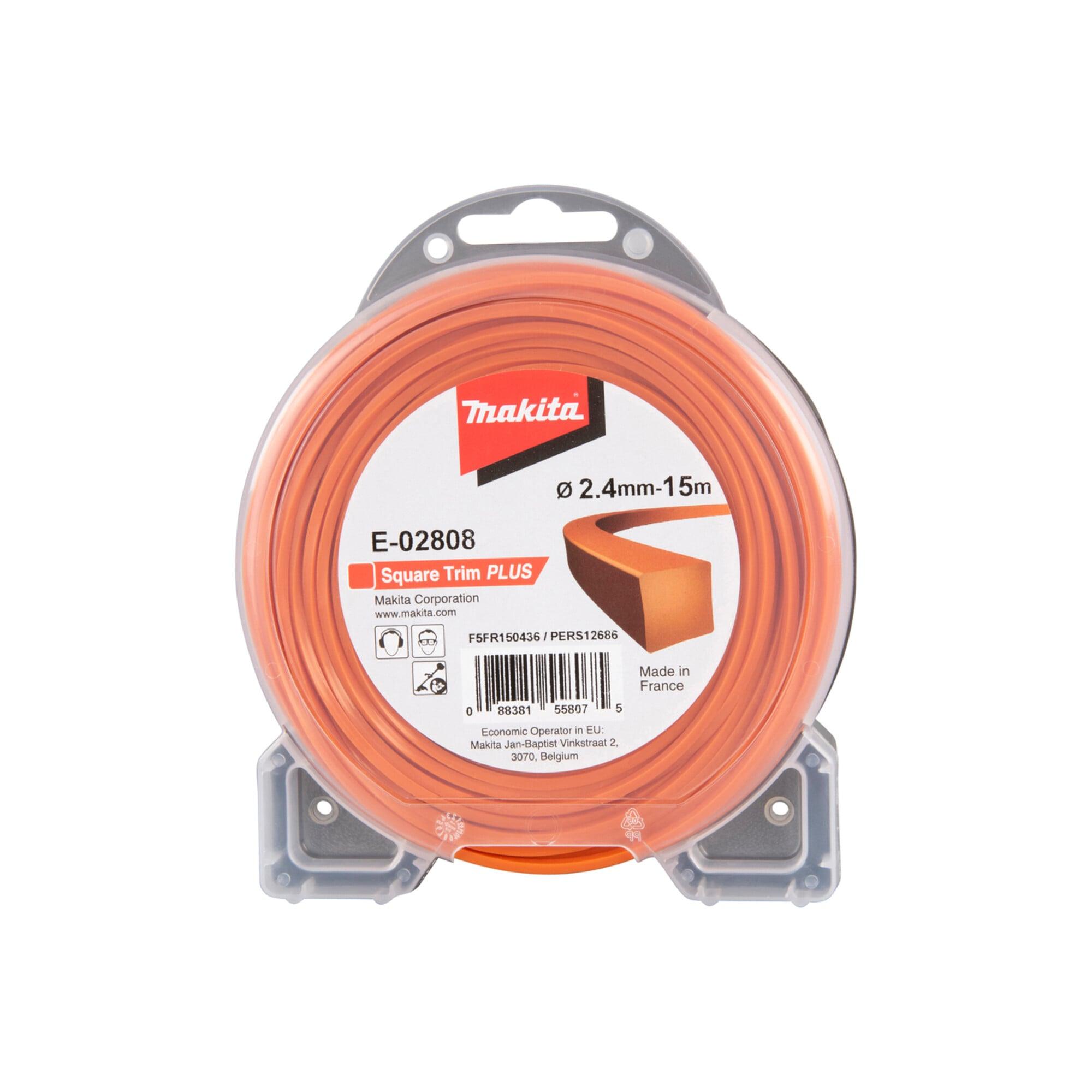 Makita Mähfaden 4kant 2,4mmx15m (E-02808)